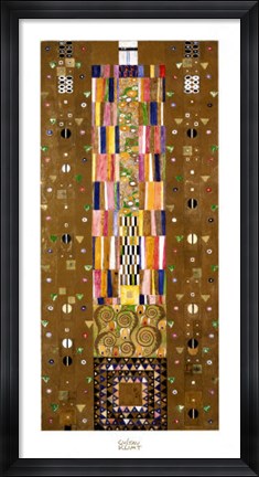 Framed Fregio Stoclet Print