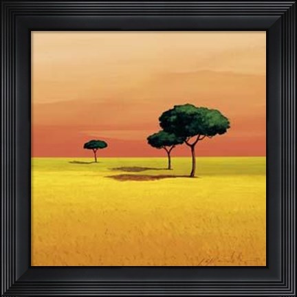 Framed Alberi in Pianura Print