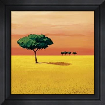 Framed Alberi All&#39;orizzonte Print