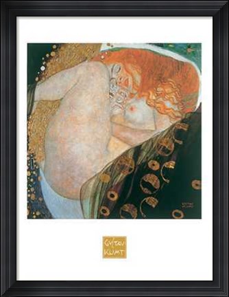 Framed Danae, c.1907 Print