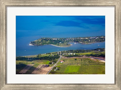 Framed Sonaisali Island Resort, Viti Levu, Fiji Print