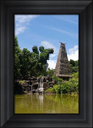 Framed Fiji, Viti Levu, Polynesian Cultural Center Print