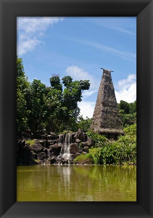 Framed Fiji, Viti Levu, Polynesian Cultural Center Print