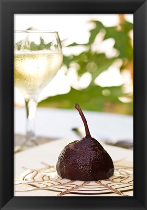 Framed Exotic desserts and meals, Beqa Lagoon Resort, Beqa Island, Fiji Print