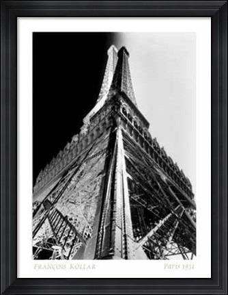 Framed Francois Kollar - Paris 1931 Size 23.75x31.5 Print