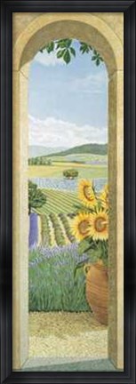 Framed Scorcio di Campagna Print