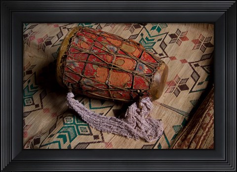 Framed Rock-Hewn Coptic Church, Blue Nile River Basin, Lalibela, Ethiopia Print