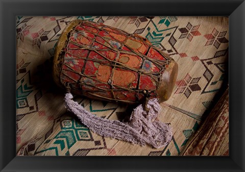 Framed Rock-Hewn Coptic Church, Blue Nile River Basin, Lalibela, Ethiopia Print