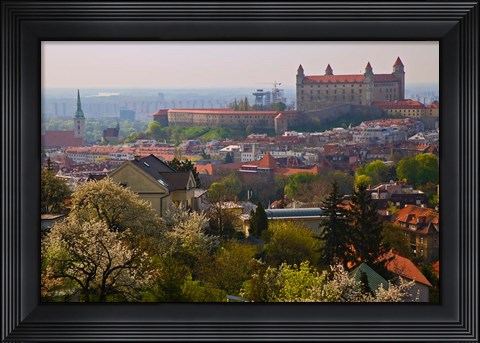 Framed Bratislava Castle, Bratislava, Slovakia Print