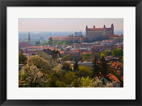 Framed Bratislava Castle, Bratislava, Slovakia Print