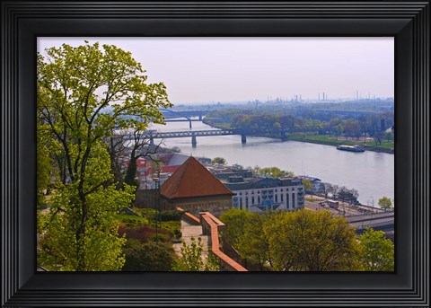 Framed Bratislava Castle, Bratislava, Slovakia Print