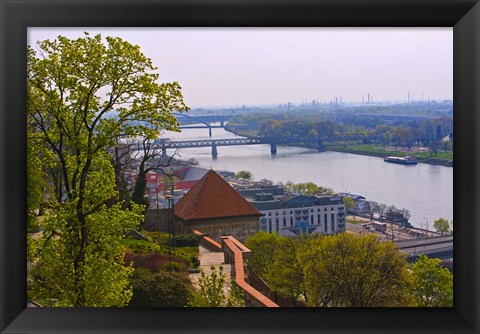 Framed Bratislava Castle, Bratislava, Slovakia Print