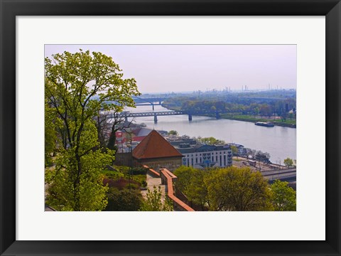 Framed Bratislava Castle, Bratislava, Slovakia Print