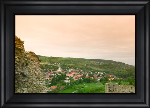 Framed Devin Castle by the River, Bratislava, Slovakia Print
