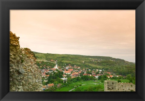 Framed Devin Castle by the River, Bratislava, Slovakia Print