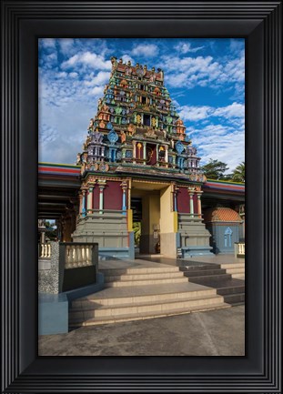 Framed Sri Siva Subramaniya Hindu temple, Fiji Print