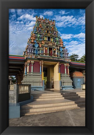 Framed Sri Siva Subramaniya Hindu temple, Fiji Print