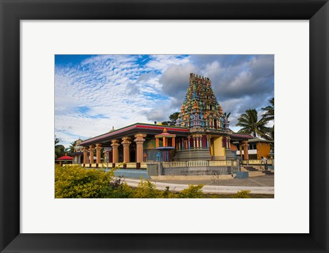 Framed Hindu temple, Nadi, Viti leva, Fiji Print