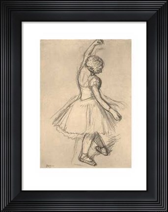 Framed Danseuse Port de Bras Print