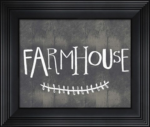 Framed Whimsical Farmhouse Print