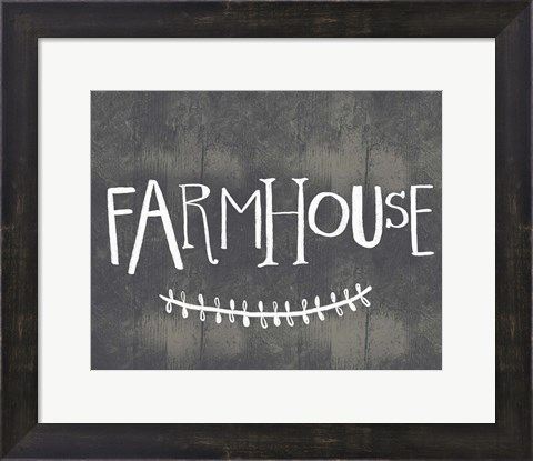 Framed Whimsical Farmhouse Print