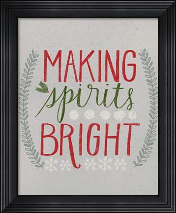 Framed Bright Spirits Print