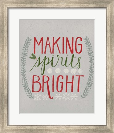 Framed Bright Spirits Print