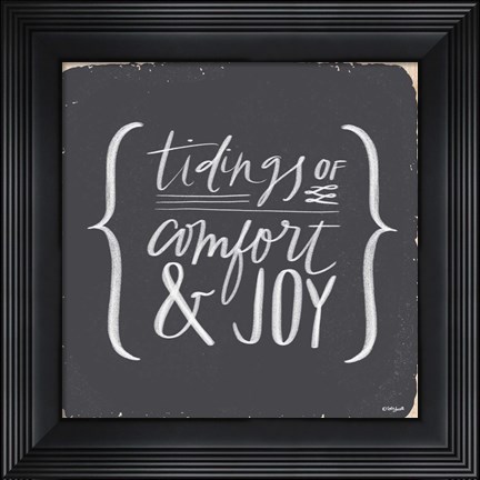 Framed Tidings Print