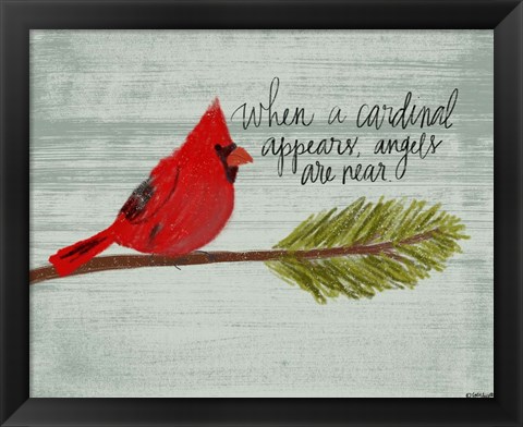 Framed Cardinal Print