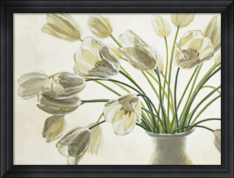 Framed Bouquet Di Tulipani Print