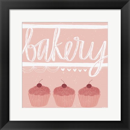 Framed Bakery Print