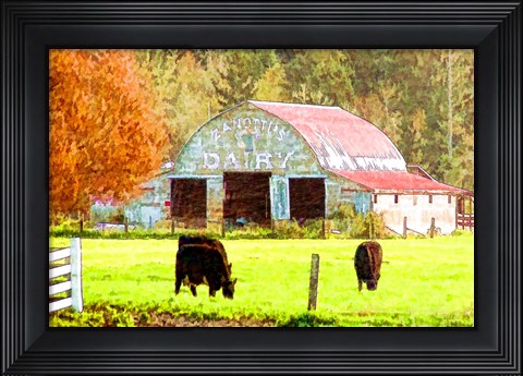 Framed Canetti&#39;s Dairy Print