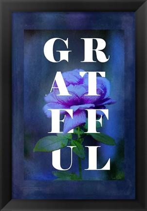 Framed Grateful Print