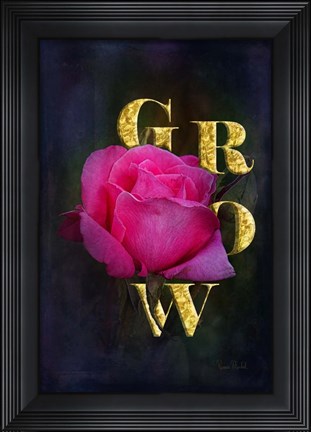 Framed Grow Print