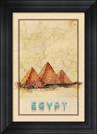 Framed Travel Egypt Print