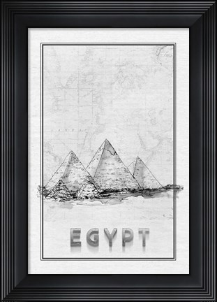 Framed Travel Egypt Print