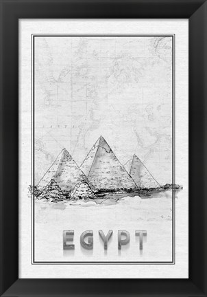 Framed Travel Egypt Print