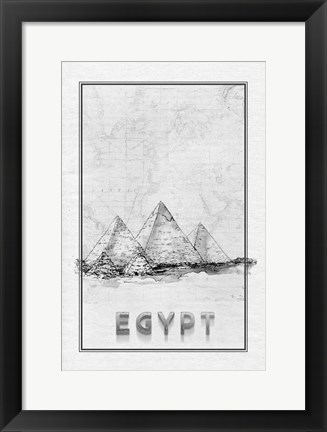 Framed Travel Egypt Print