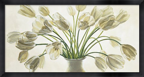 Framed Bouquet Di Tulipani Print
