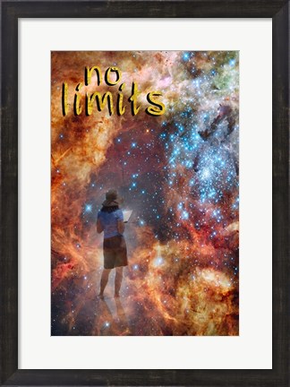 Framed No Limits Print
