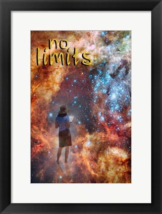 Framed No Limits Print