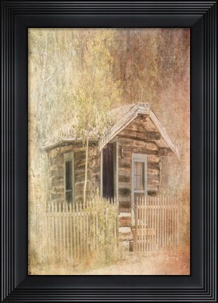 Framed Wizards Cabin Print