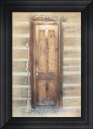 Framed Witch&#39;s Door Print