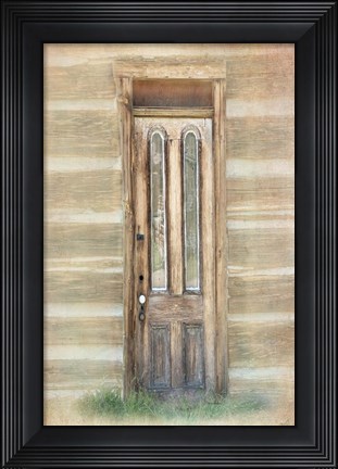 Framed Door to Somewhere Print