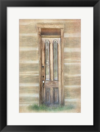 Framed Door to Somewhere Print