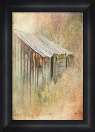 Framed Backyard Shed Print