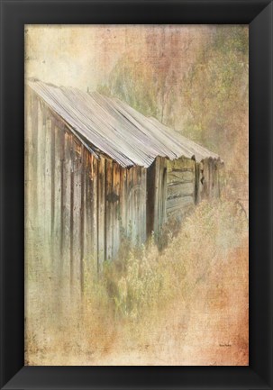 Framed Backyard Shed Print