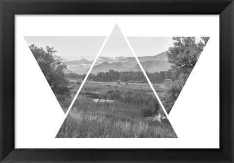 Framed Open Spaces Print