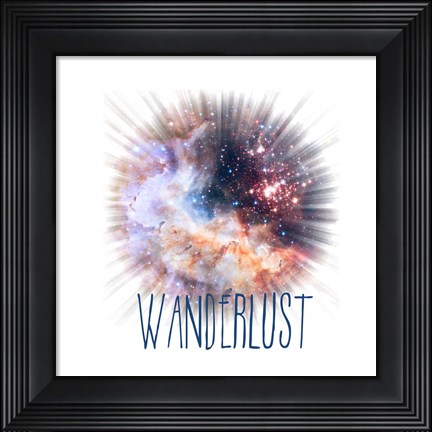 Framed Wanderlust Print