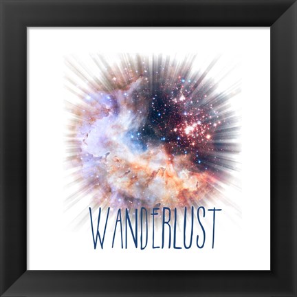 Framed Wanderlust Print